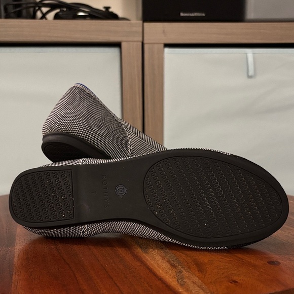 Rothy's Black and White Women's Flats - Picture 3 of 3